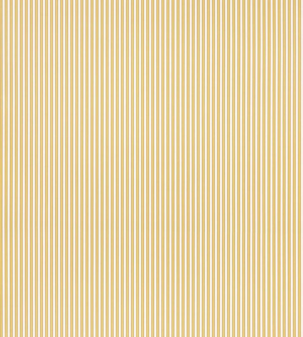 Wilson Stripe Wallpaper by Scalamandre Turmeric