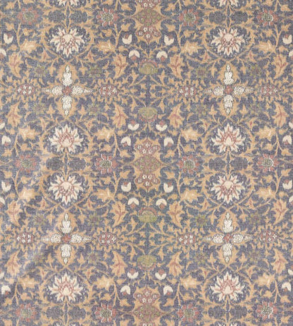 Wilton Warp Print Fabric by Morris & Co Indigo