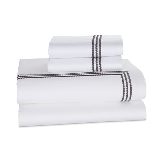 Windsor Sateen Pillowcase Pair by Downright, product shot on white