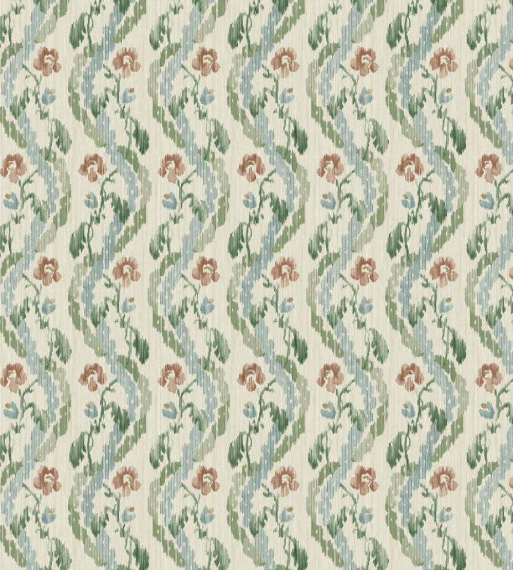 Winter Garden Fabric by Zoffany Eau De Nil