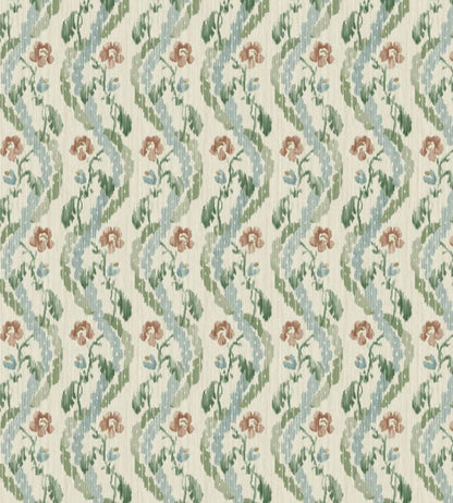 Winter Garden Fabric by Zoffany Eau De Nil