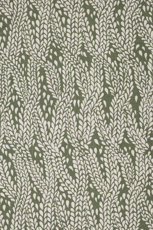 Winter Wheat Fabric by Jean Monro in New Mown Green