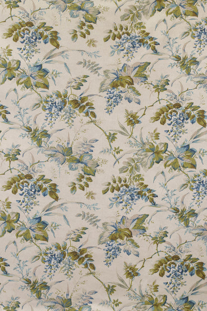 Wisteria Fabric by Jean Monro in Blue