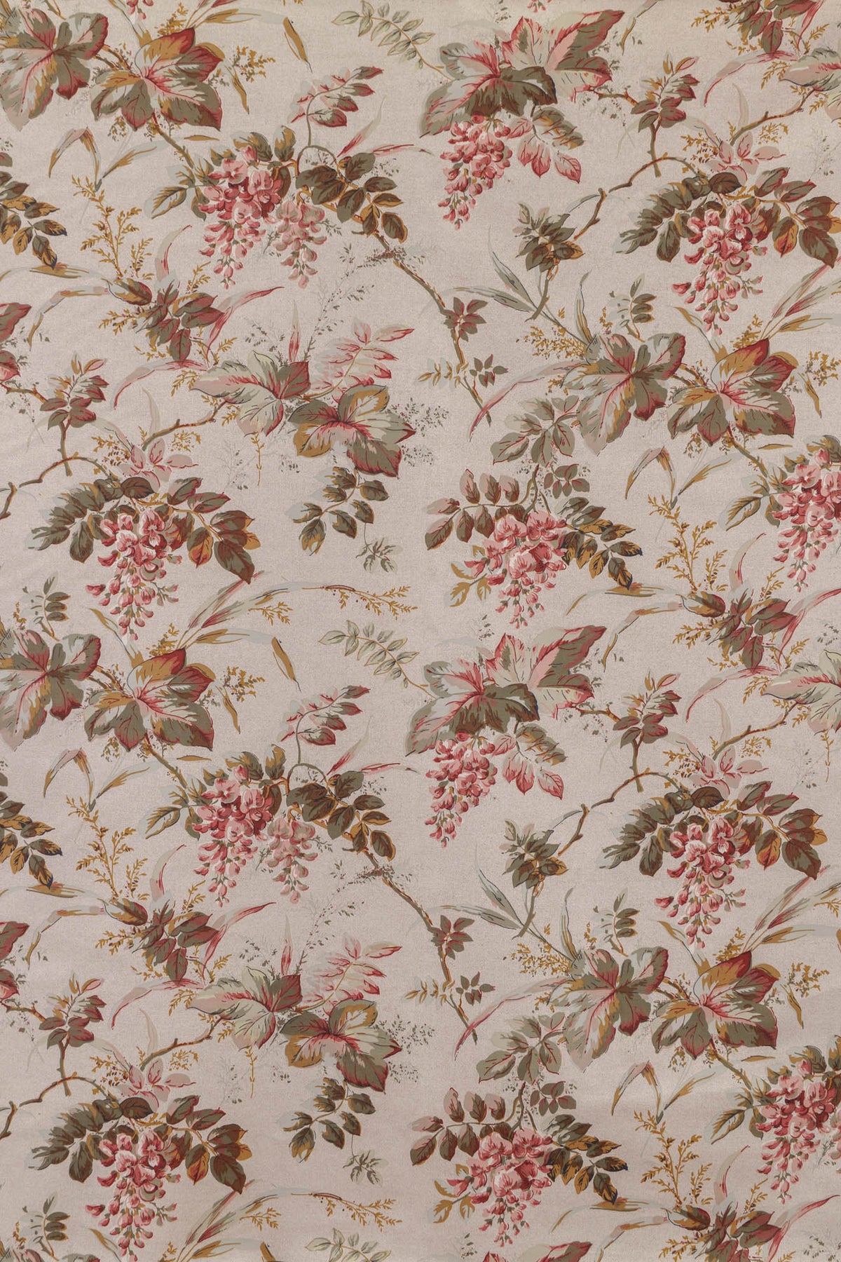 Wisteria Fabric by Jean Monro in Rose