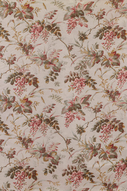 Wisteria Fabric by Jean Monro in Rose