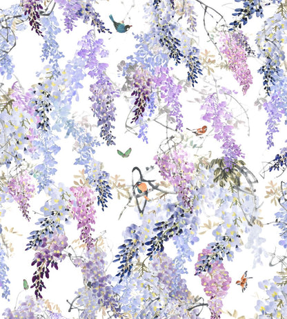 Wisteria Falls Mural by Sanderson Lilac