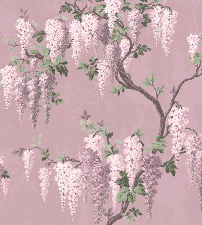 Wisteria Wallpaper by Woodchip & Magnolia Deep Lavender