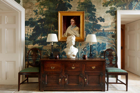 Wolterton Verdure Without Figures Mural by Watts 1874 in Viridarium - Non-Woven Paper