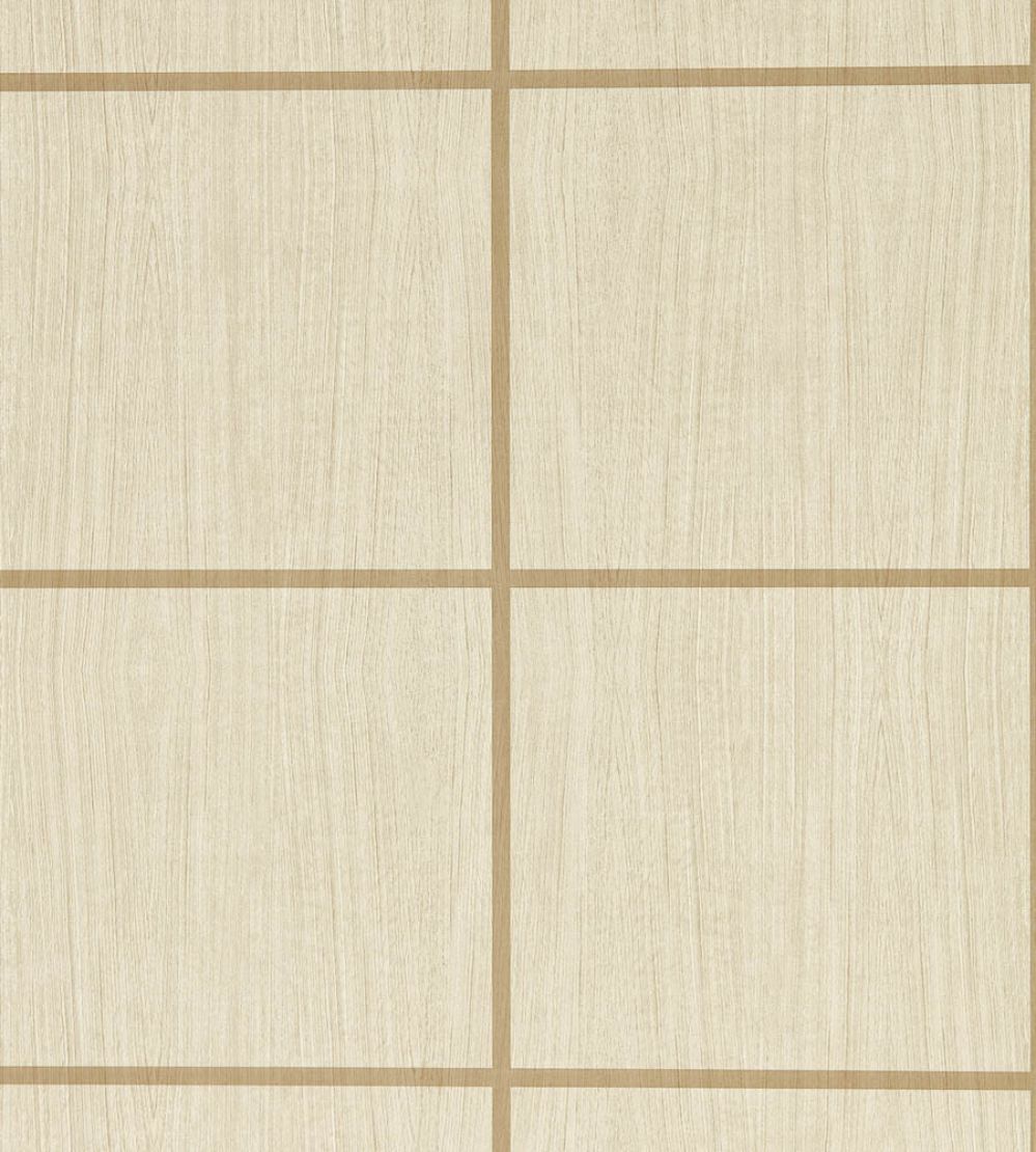 Wood Blocks Wallpaper by Harlequin Ash/Taupe Gloss