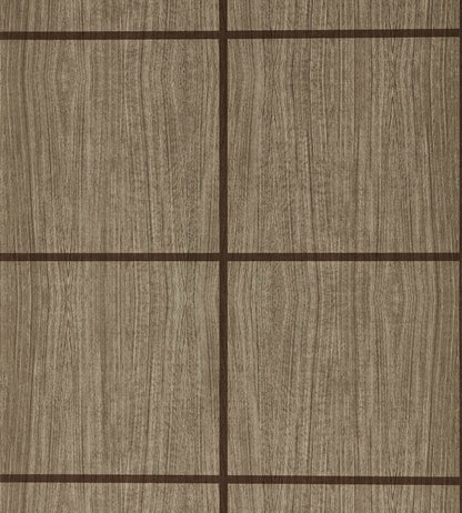 Wood Blocks Wallpaper by Harlequin Walnut/Gloss