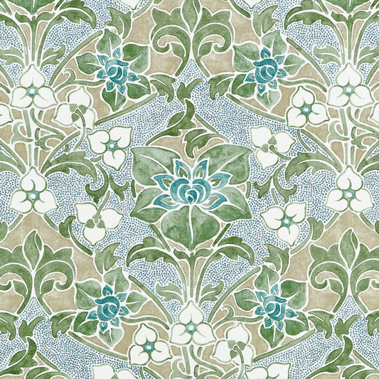 Woodford Fabric by Thibaut in Sage (F914600)
