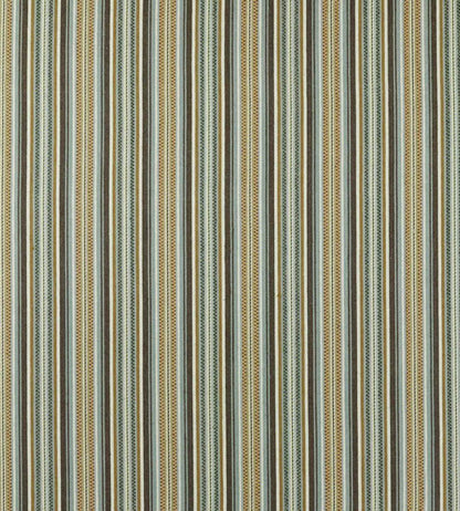 Woodford Stripe Fabric by Morris & Co Teal