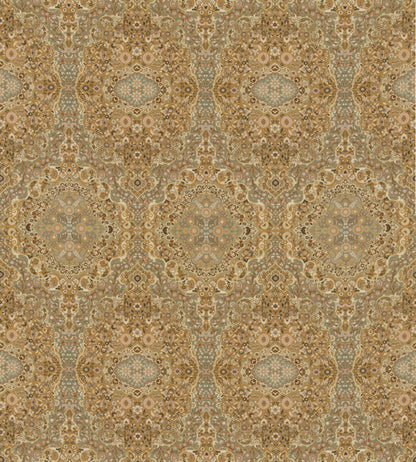 Woodland Paisley Fabric by Mulberry Home Ochre