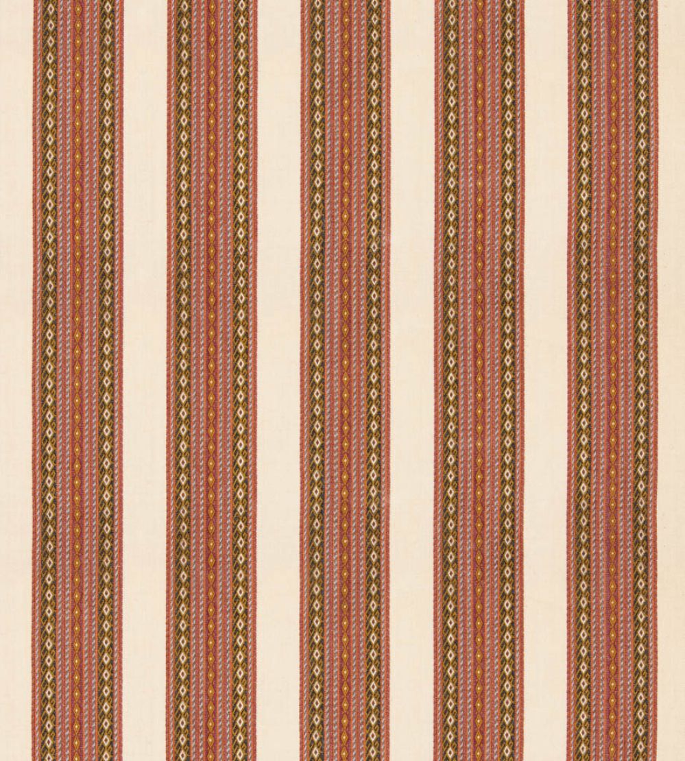 Worlds Apart Fabric by GP & J Baker Fuchsia/Ochre
