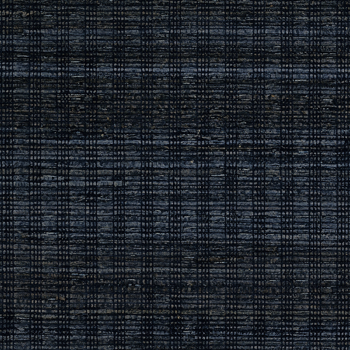 Woven Husk Grasscloth Wallpaper by Phillip Jeffries in Navy Dream (PJ 10147)