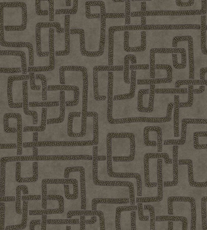 Woven Lines Wallpaper by Eijffinger Brown/Taupe