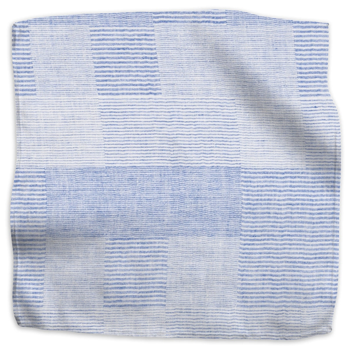 Woven Patchwork Fabric by Kathryn M. Ireland in Blue