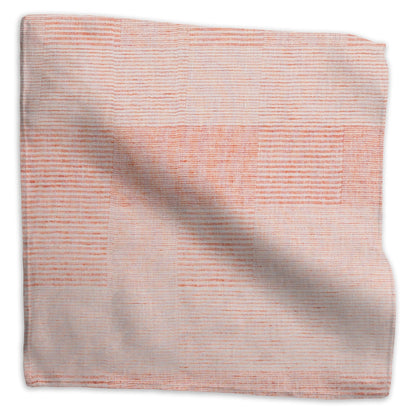 Woven Patchwork Fabric by Kathryn M. Ireland in Peach
