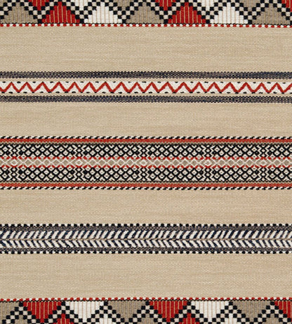 Woven Ribbon Fabric by Christopher Farr Cloth Natural
