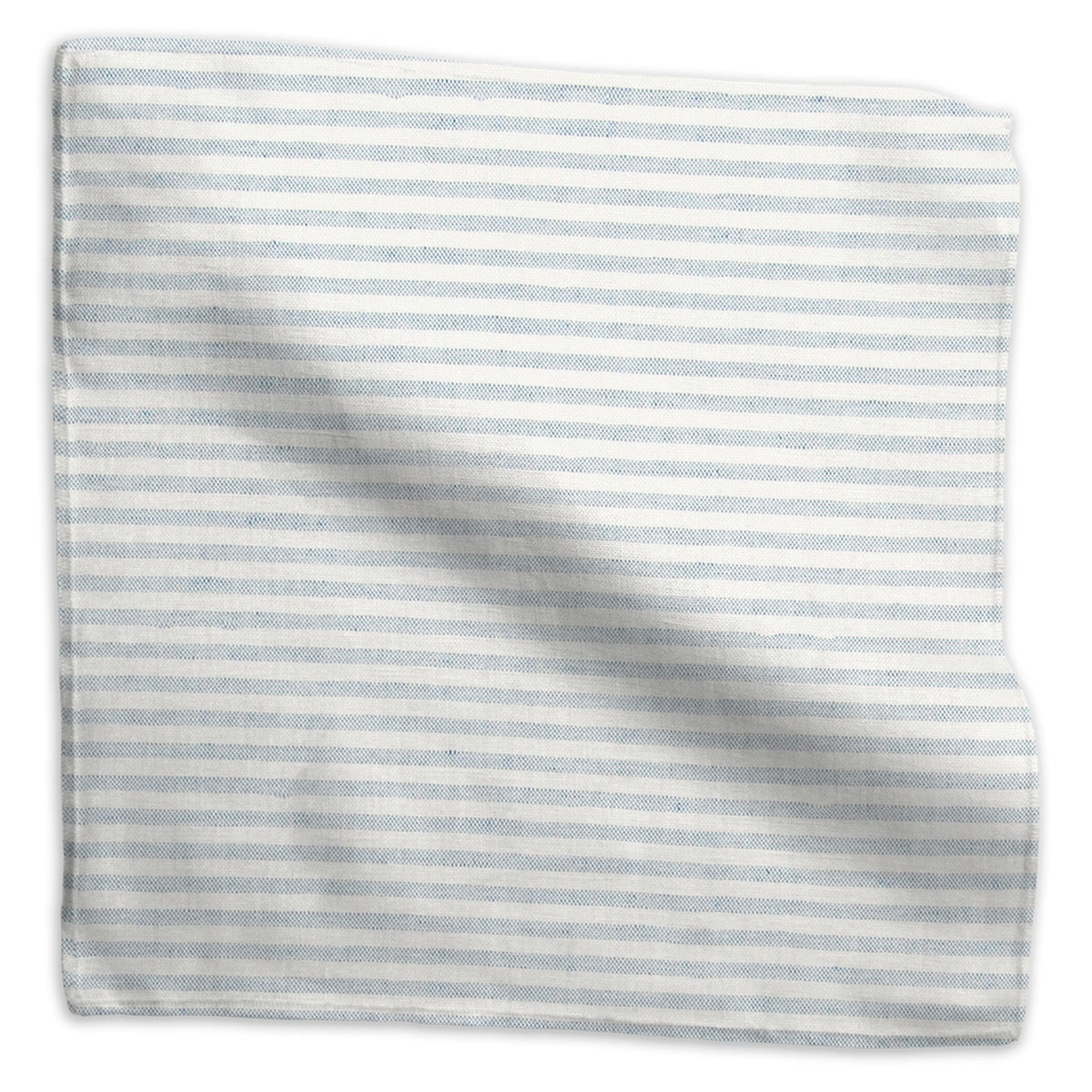Woven Stripe Fabric by Kathryn M. Ireland in Blue