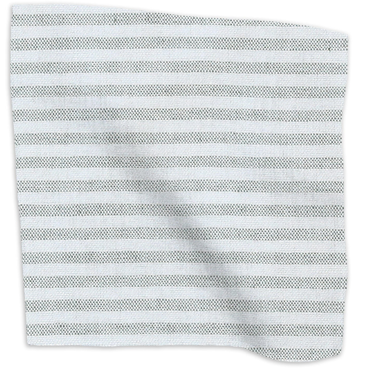 Woven Stripe Fabric by Kathryn M. Ireland in Moss
