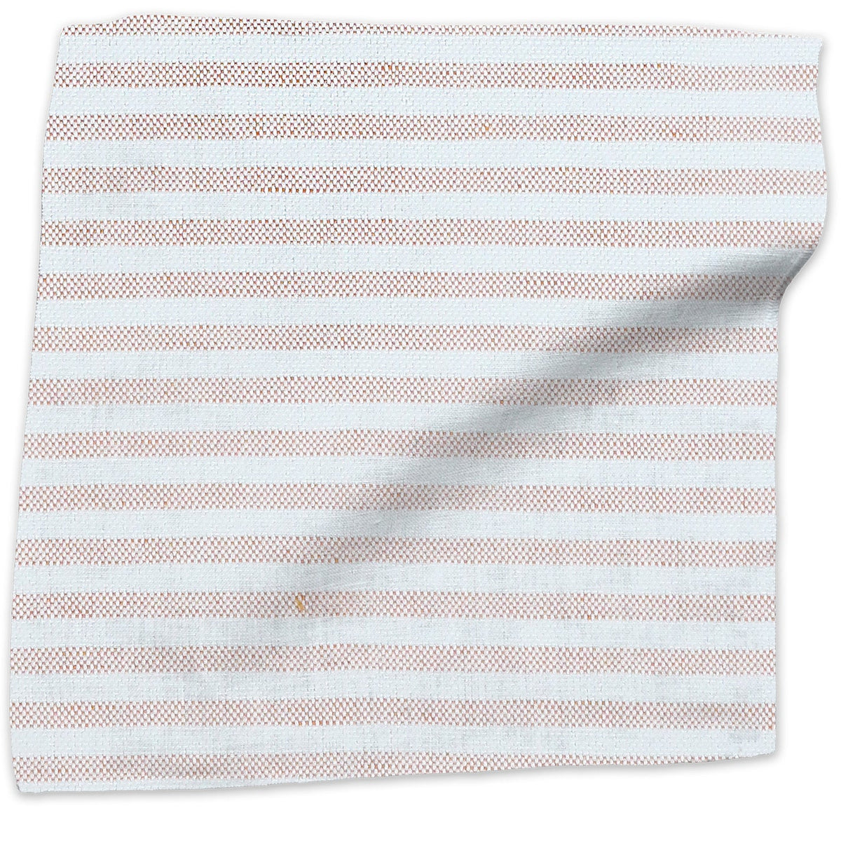 Woven Stripe Fabric by Kathryn M. Ireland in Tangelo