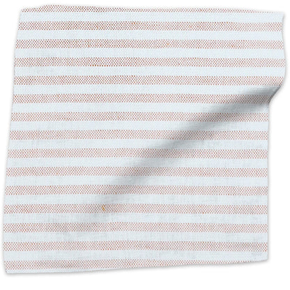 Woven Stripe Fabric by Kathryn M. Ireland in Tangelo