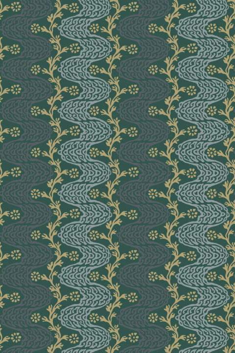 Daisy Chain Wallpaper by Gainsborough | The ReBorn House
