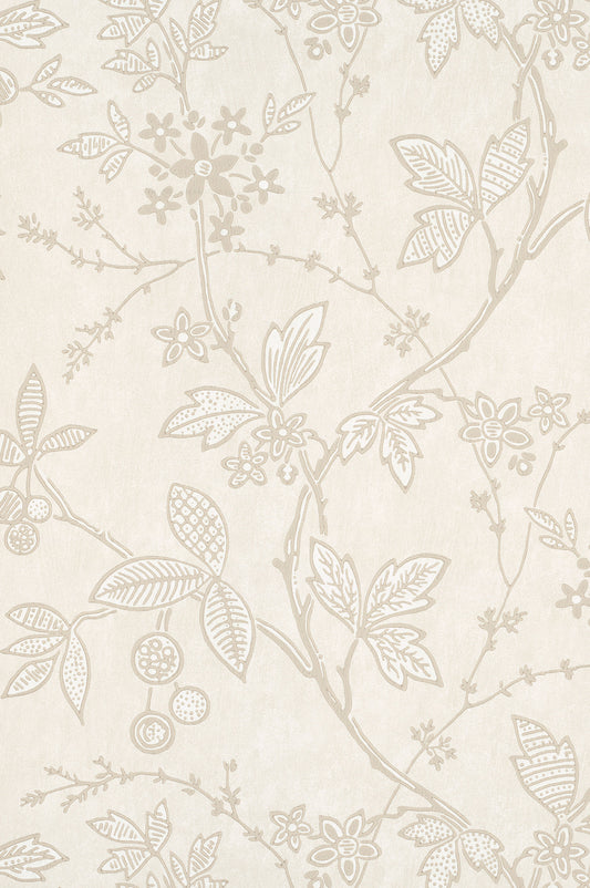 Wrest Trail wallpaper by Little Greene in Lime Plaster