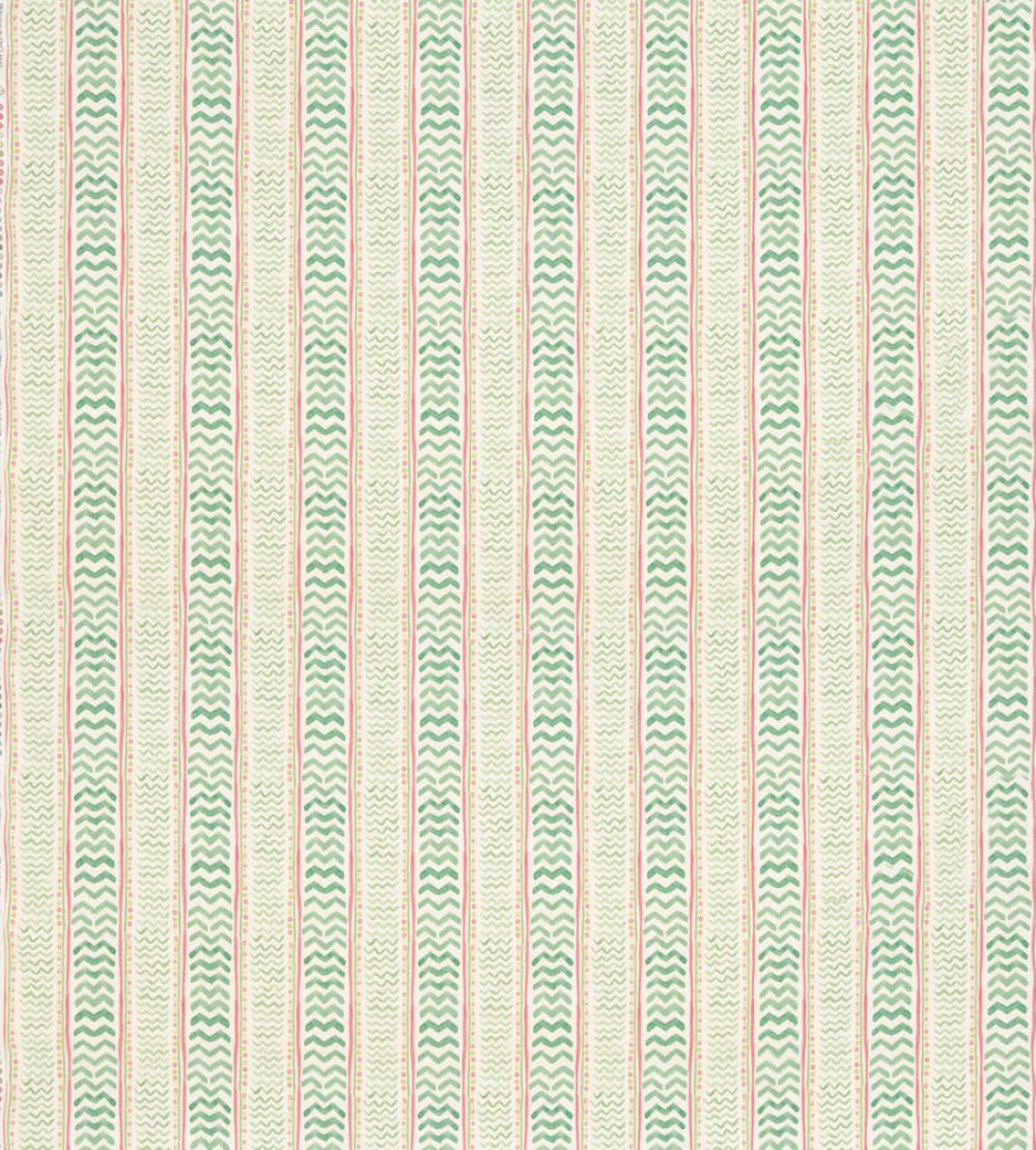 Wriggle Room Fabric by GP & J Baker Green/Pink