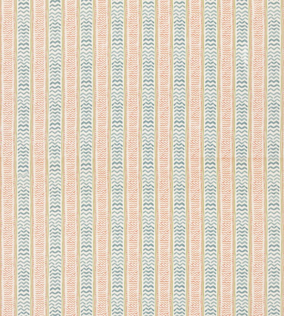 Wriggle Room Fabric by GP & J Baker Teal/Spice