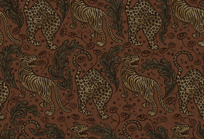Year Of The Tiger Velvet wallpaper by Rebel Walls