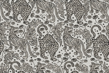 Year Of The Tiger Graphite wallpaper by Rebel Walls