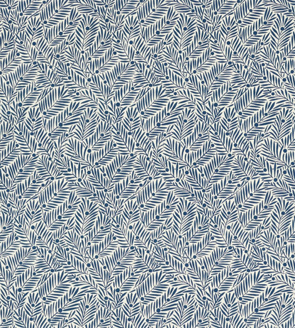 Yew & Aril Fabric by Morris & Co Ink