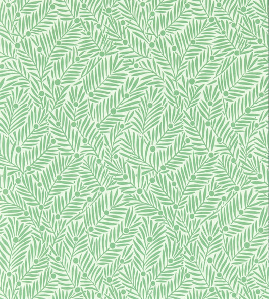 Yew & Aril Wallpaper by Morris & Co Spearmint