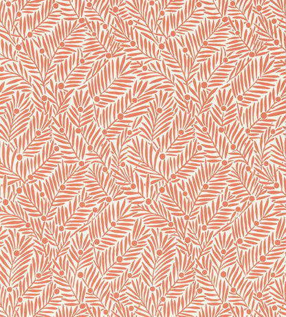 Yew & Aril Wallpaper by Morris & Co Watermelon