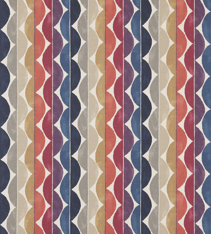 Yoki Fabric by Scion Fig / Amber / Indigo