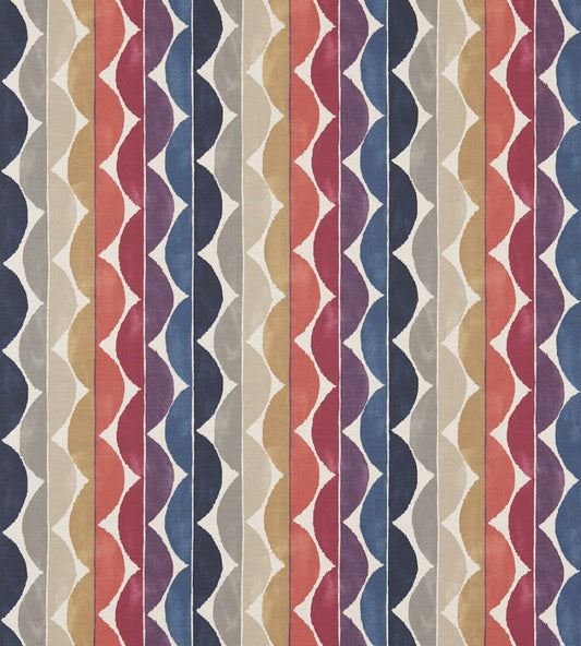 Yoki Fabric by Scion Fig / Amber / Indigo