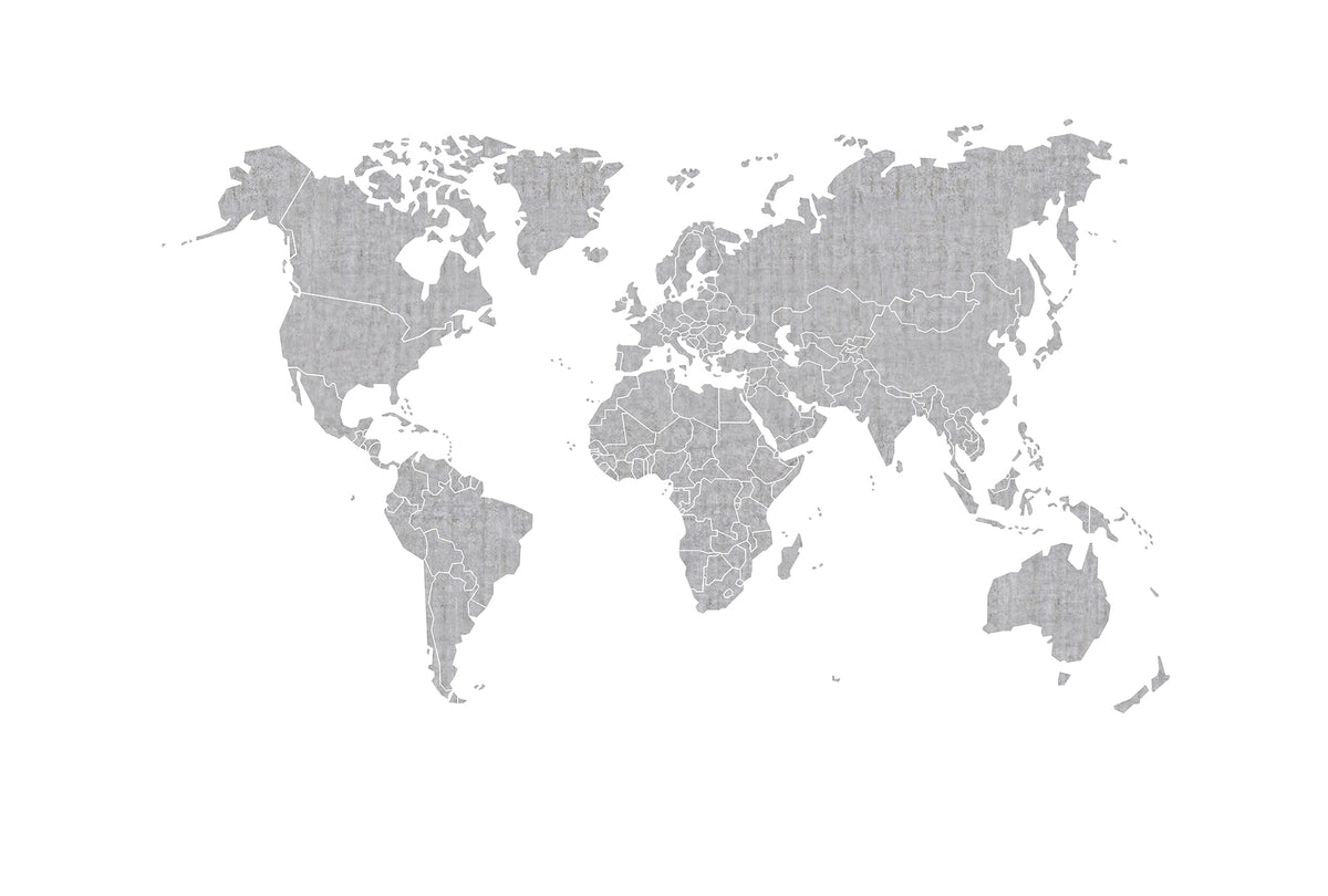Your Own World Concrete mural by Rebel Walls
