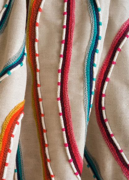 Yukulele Fabric by Pierre Frey shown in a room setting (view 1)