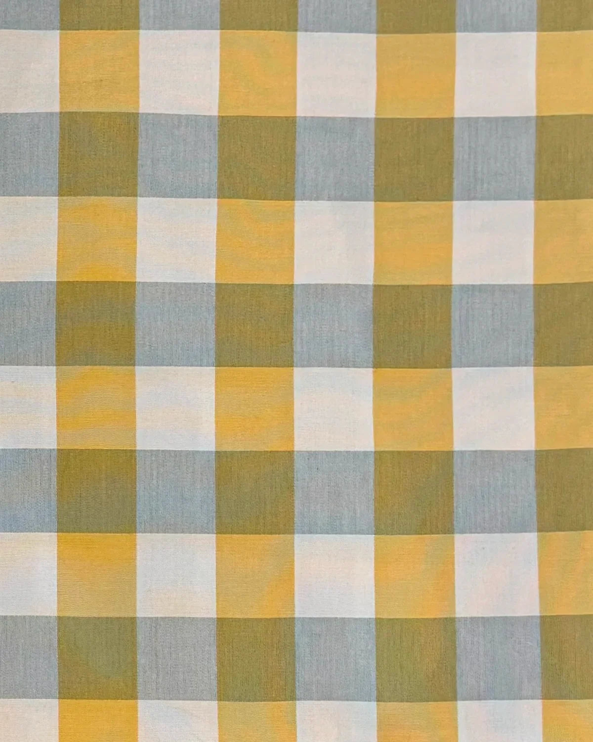 Yvette Fabric by Fleurons d'Hélène in Daffodil