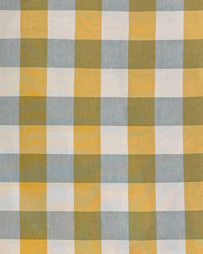 Yvette Fabric by Fleurons d'Hélène in Daffodil