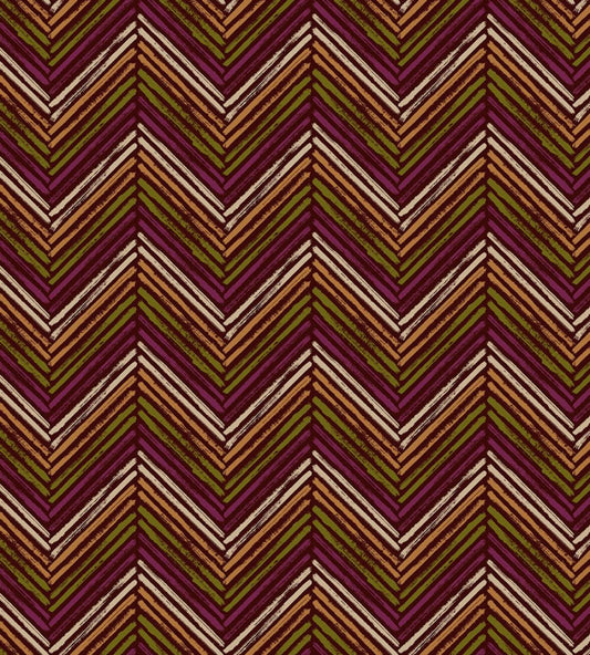 Zahara Fabric by Arley House Claret