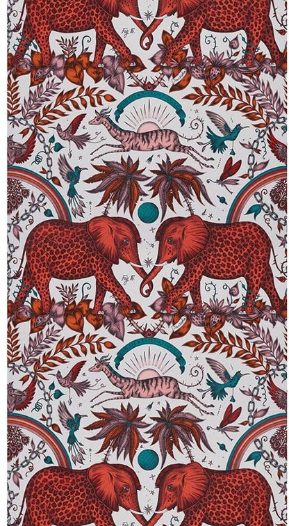 Zambezi Flame wallpaper by Clarke & Clarke