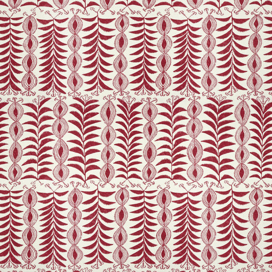 Zanzibar Raspberry fabric by Penny Morrison