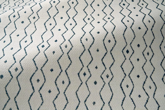 Zanzibar Outdoor Fabric by Le Manach in Océan (L3999002)