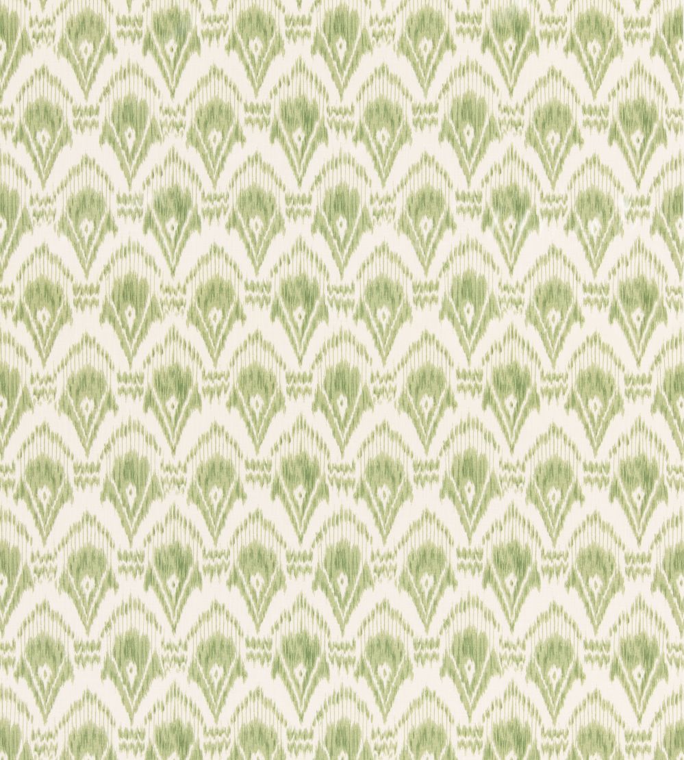 Zaraband Fabric by GP & J Baker Green