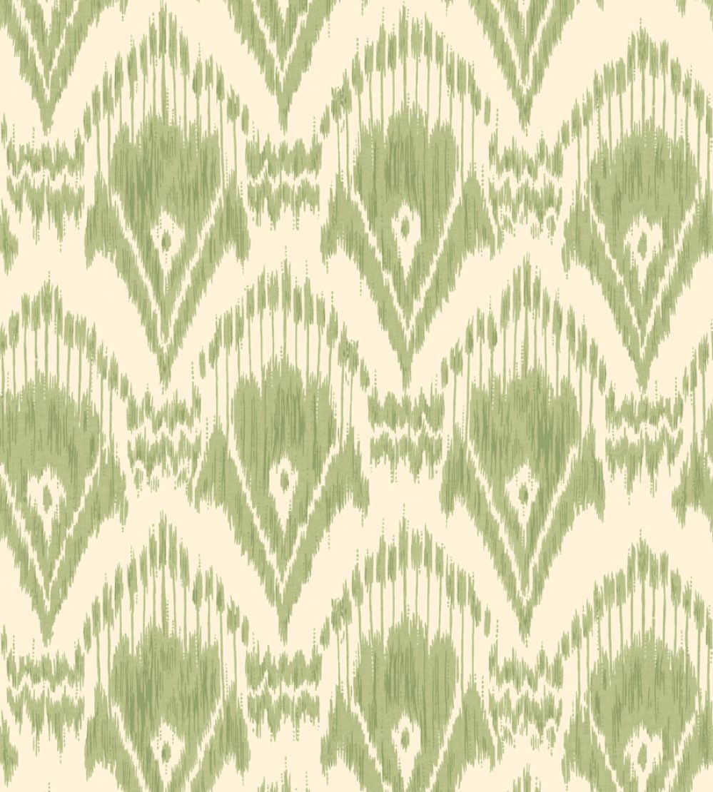 Zaraband Wallpaper by GP & J Baker Green