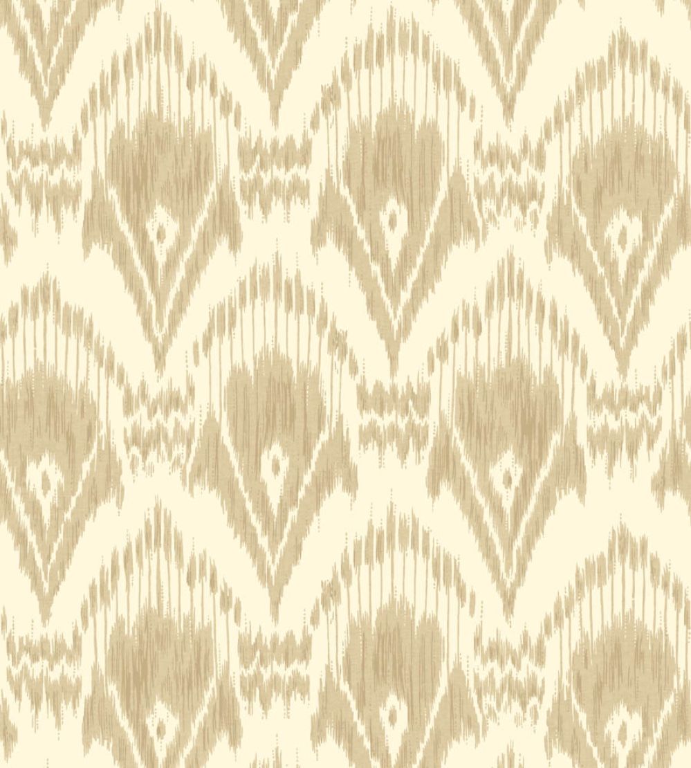 Zaraband Wallpaper by GP & J Baker Parchment
