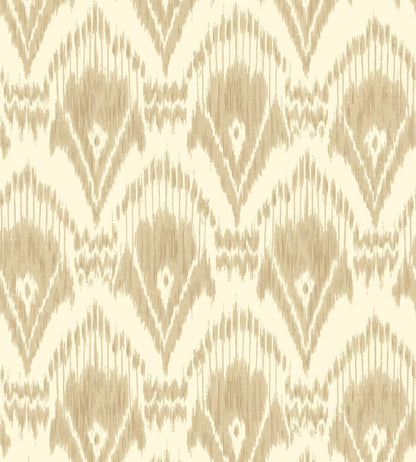 Zaraband Wallpaper by GP & J Baker Parchment